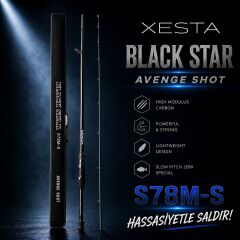 XESTA BLACKSTAR S78M-S KAMIŞ 2.34M 1-20G 0.2-08PE 2P