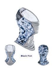 Fujin Pro Angler Sungaiter Boyunluk Black Fish