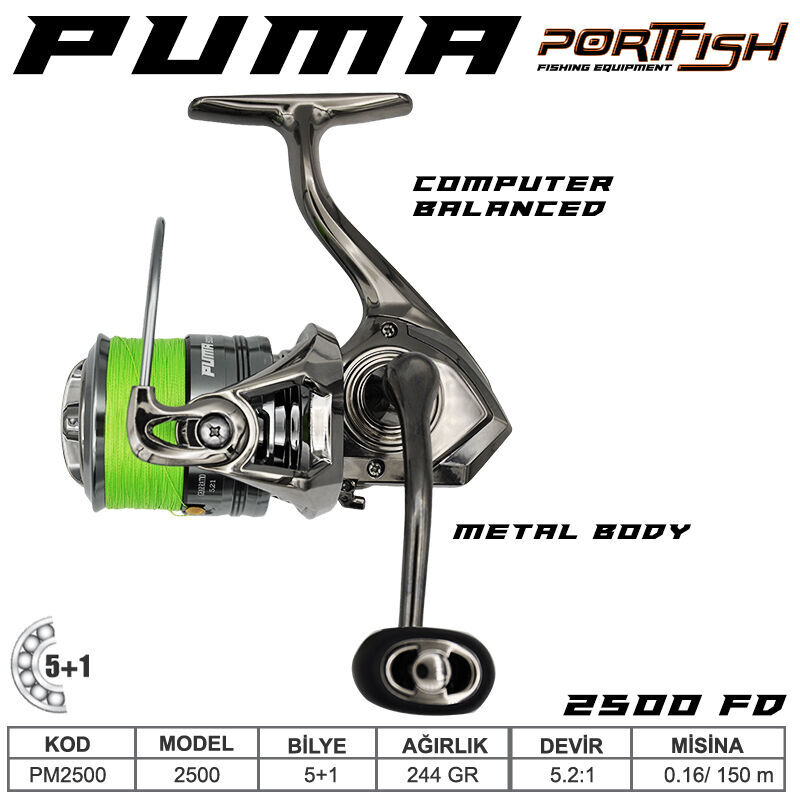 Portfish  Puma 2500 Olta Makinası